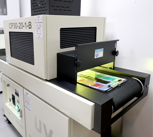 Label material UV resistance test